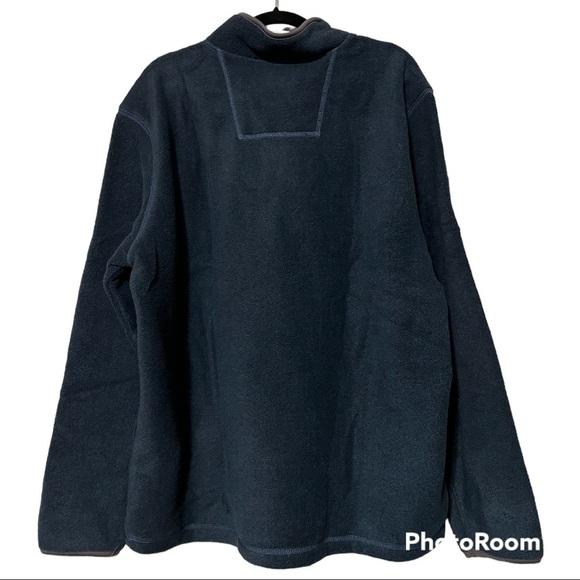 G.H. BASS & CO. Explorer XL mens pullover Artic Terrain 1/4 zip blue nights NWT - Picture 14 of 15